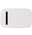 Design Letters Lunchbox - White w. I Design Letters Lunchbox - White w. I
