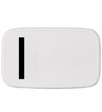 Design Letters Lunchbox - White w. I Design Letters Lunchbox - White w. I