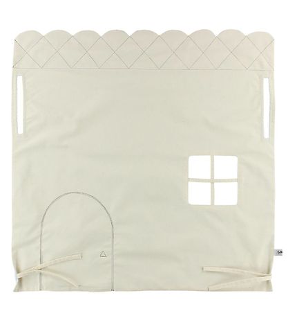 Loullou Dukkehus til Babygym - Grå/Krem Loullou Dukkehus til Babygym - Grå/Krem