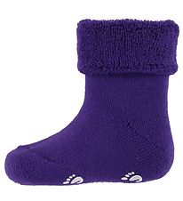 Fuzzies Babysocken - Anti-Rutsch Unterseite - Lila Fuzzies Babysocken - Anti-Rutsch Unterseite - Lila