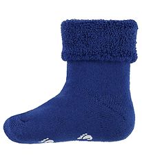 Fuzzies Babysocken - Anti-Rutsch Unterseite - Blau Fuzzies Babysocken - Anti-Rutsch Unterseite - Blau