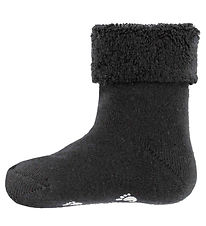 Fuzzies Babysocken - Anti-Rutsch Unterseite - Schwarz Fuzzies Babysocken - Anti-Rutsch Unterseite - Schwarz
