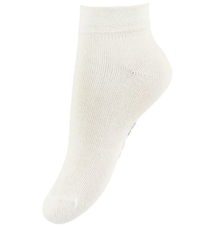 Fuzzies Ankle Socks - 2-Pack - White