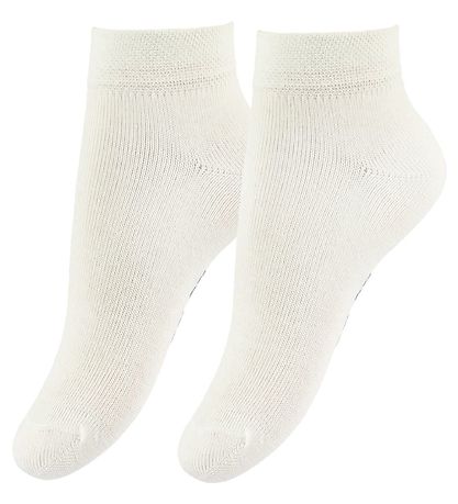 Fuzzies Ankle Socks - 2-Pack - White