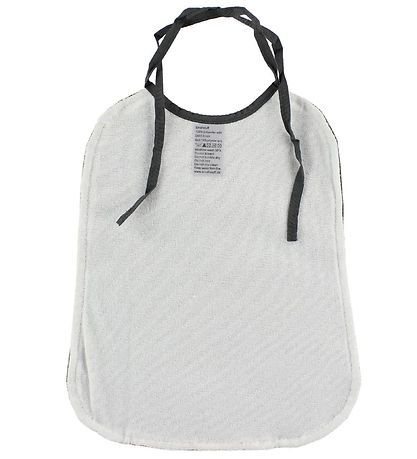 Smallstuff Bib - Long - Charcoal Grey w. Tractors Smallstuff Bib - Long - Charcoal Grey w. Tractors