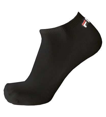 Fila Ankle Socks - 3-Pack - Black Fila Ankle Socks - 3-Pack - Black