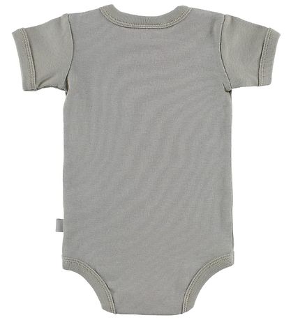 Fuzzies Bodysuit S/S - Grey Fuzzies Bodysuit S/S - Grey