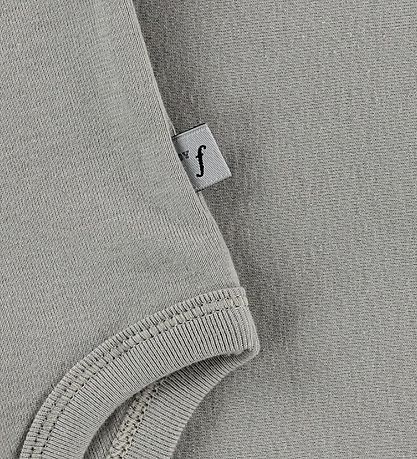 Fuzzies Bodysuit S/S - Grey Fuzzies Bodysuit S/S - Grey