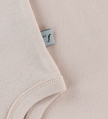 Fuzzies Bodysuit L/S - Rose Powder