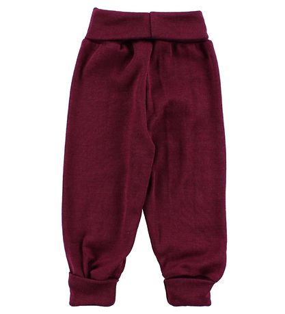 Engel Trousers - Wool/Silk - Plum