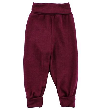 Engel Trousers - Wool/Silk - Plum