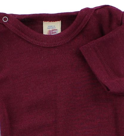 Engel Bodysuit s/s - Wool/Silk - Plum Engel Bodysuit s/s - Wool/Silk - Plum