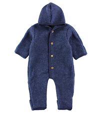 Combinaison pour Poussette Engel - Laine - Bleu Chiné Combinaison pour Poussette Engel - Laine - Bleu Chiné