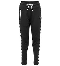 Pantalon Hummel - HMLCactus - Noir av. Blanc Chevrons
