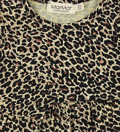 MarMar Bodysuit w. Skirt - Brown Leopard