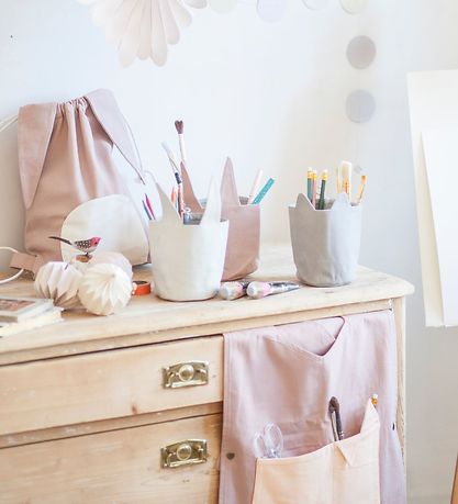 Fabelab Aufbewahrungsbeutel - 16x10 - Cuddly Cat - Dunkelgrau Fabelab Aufbewahrungsbeutel - 16x10 - Cuddly Cat - Dunkelgrau