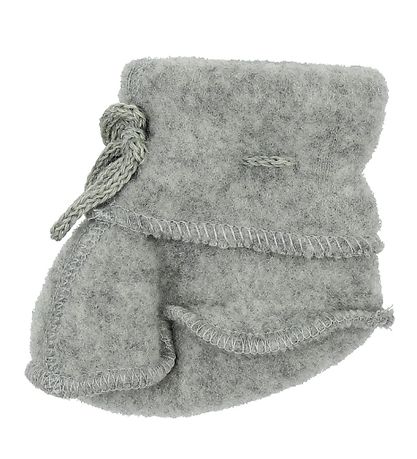 Engel Kruipschoenen - Wol - Grijs Gevlekt Engel Kruipschoenen - Wol - Grijs Gevlekt