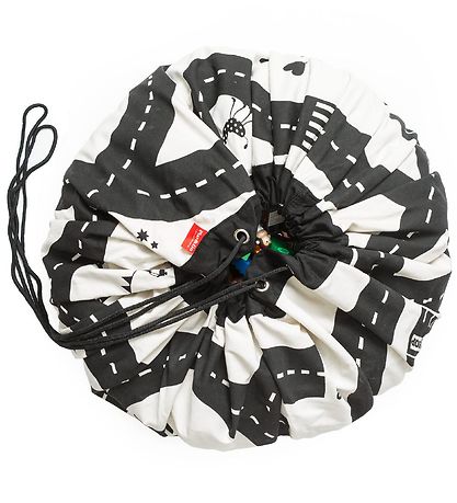 Play&Go Speelmat - Ø: 140 Cm - Rijweg Play&Go Speelmat - Ø: 140 Cm - Rijweg