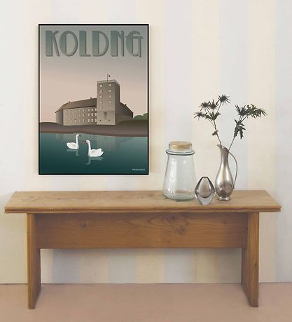 Vissevasse Poster - 30x40 - Kolding - Koldinghus Vissevasse Poster - 30x40 - Kolding - Koldinghus