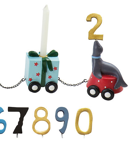 Kids by Friis Birthday Train - 45 cm - Soldier Kids by Friis Birthday Train - 45 cm - Soldier