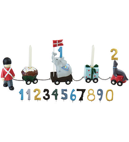 Kids by Friis Birthday Train - 45 cm - Soldier Kids by Friis Birthday Train - 45 cm - Soldier