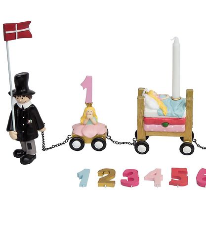 Kids by Friis Födelsedagståg - 45 cm - Äventyr Flicka