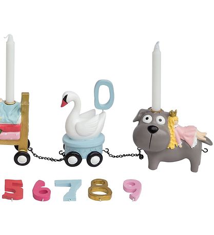 Kids by Friis Birthday Train - 45 cm - Adventure Girl Kids by Friis Birthday Train - 45 cm - Adventure Girl