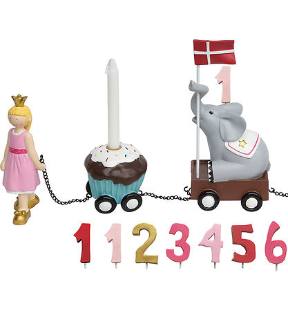 Kids by Friis Geburtstagszug - 45 cm - Prinzessin