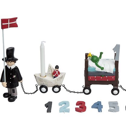 Kids by Friis 생일 기차 - 45cm - 동화 속 소년 Kids by Friis 생일 기차 - 45cm - 동화 속 소년