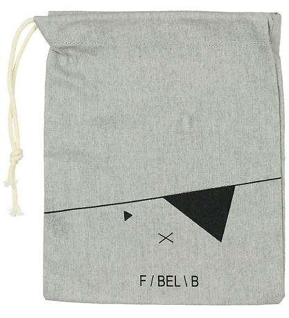 Doudou Fabelab - Bunny Cuddle - Gris av. Pirate Doudou Fabelab - Bunny Cuddle - Gris av. Pirate