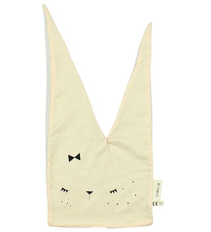 Fabelab Snuttefilt - Bunny Cuddle - Creme/Grå Fabelab Snuttefilt - Bunny Cuddle - Creme/Grå