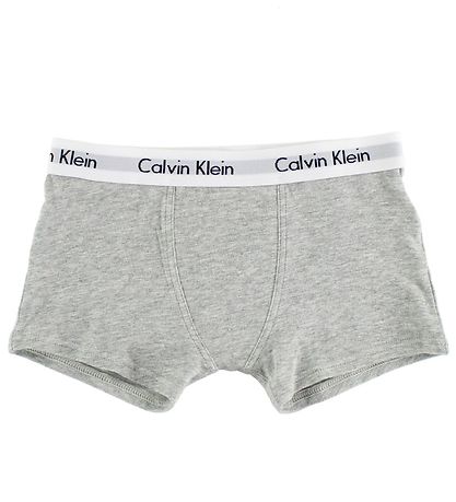 Calvin Klein Boxers - 2-Pack - Grey Melange/White