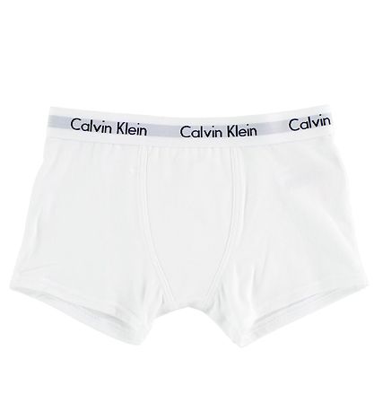 Calvin Klein Boxers - 2-Pack - Grey Melange/White