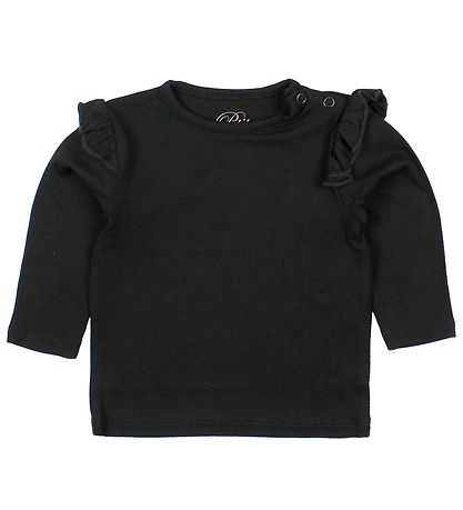 Petit by Sofie Schnoor Blouse - Black w. Ruffles Petit by Sofie Schnoor Blouse - Black w. Ruffles