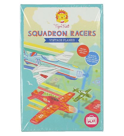 Tiger Tribe Play Set - Squadron Racers - Vintage Planes Tiger Tribe Play Set - Squadron Racers - Vintage Planes