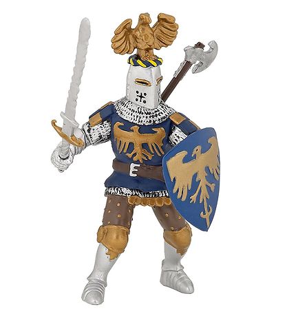 Papo Blauw Ridder - H: 10 cm