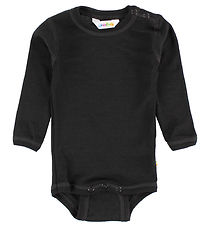 Body m/l Joha - Laine/Soie - Noir Body m/l Joha - Laine/Soie - Noir