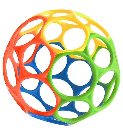 Classic+ Balle Oball - 8 cm - Bleu/Vert/Rouge/Jaune