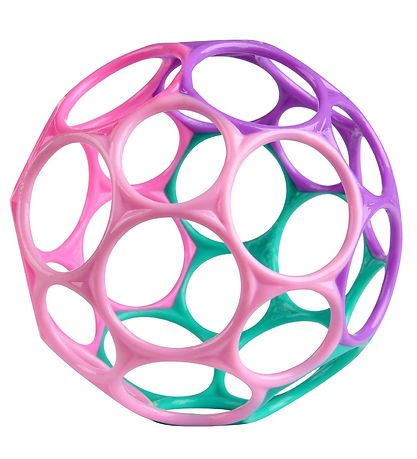 Oball Classic Ball - 8 cm - Pink/Green/Purple/Pink Oball Classic Ball - 8 cm - Pink/Green/Purple/Pink