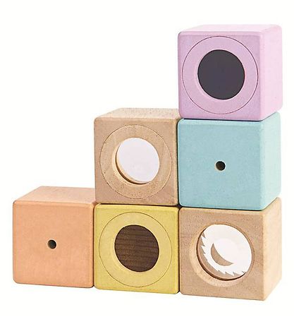 PlanToys Activity Blocks - Pastel PlanToys Activity Blocks - Pastel