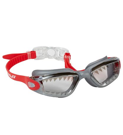 Bling2o Swim Goggles - Jaws - Red/Grey w. Shark Bling2o Swim Goggles - Jaws - Red/Grey w. Shark