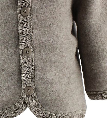 Joha Cardigan - Ull - Ljusbrun