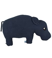 Smallstuff Cushion - Hippopotamus - 30x45 - Navy Smallstuff Cushion - Hippopotamus - 30x45 - Navy