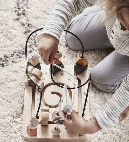 Kids Concept Bead Maze - Wood - Animals