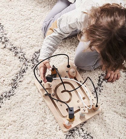 Kids Concept Bead Maze - Wood - Animals