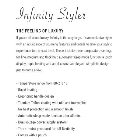HH Simonsen Infinity Styler - Black