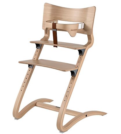 Leander Classic+ Highchair Safety Bar - Natural w. Leather strap Leander Classic+ Highchair Safety Bar - Natural w. Leather strap