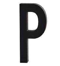 Lettre en aluminium Design Letters - P - Noir Lettre en aluminium Design Letters - P - Noir