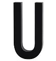 Design Letters Alu Letters - U - Zwart Design Letters Alu Letters - U - Zwart
