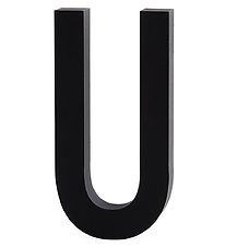 Lettre en aluminium Design Letters - U - Noir Lettre en aluminium Design Letters - U - Noir